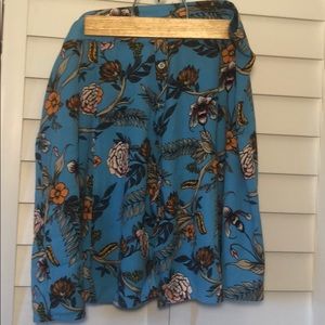 Floral patterned skirt